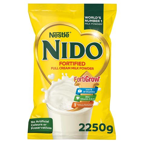 Buy Nestle Nido Fortified Milk Powder 225 Kg Pouch Online Shop Food