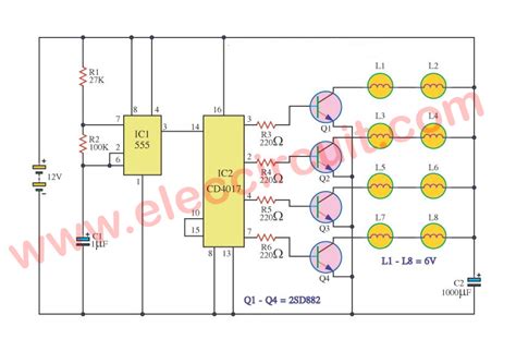 3 Channel Led Chaser Circuit Diagram Irish Connections