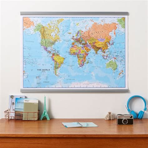 World Political Map Buy Online In A Range Of Sizes And Finishes
