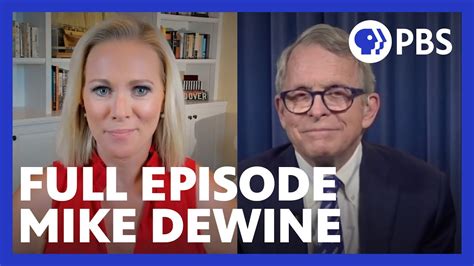 Mike Dewine Full Episode Firing Line With Margaret Hoover Pbs Youtube