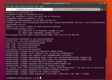 Comment Installer Et Configurer Linux Malware Detect LMD Sur Linux