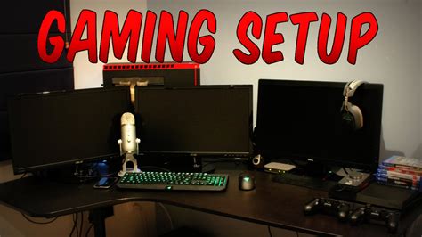 My Ultimate Gaming Setup 2015 100th Video Youtube