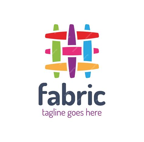 Premium Vector Fabric Logo Design Template