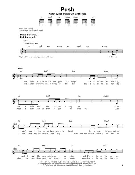 Lyric Push Matchbox 20 - LYRICSA