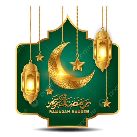 Ramadan Islamic Muslim Vector Png Images Islamic Ramadan 3d Golden And