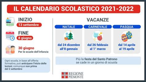 Calendario Scolastico 2022 2023 Piemonte Calendario Italiano