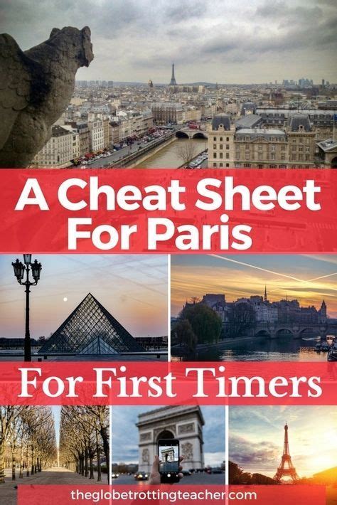 A Cheat Sheet For Paris First Timers The Globetrotting Teacher