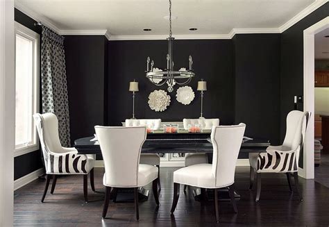 How To Use Black To Create A Stunning Refined Dining Room