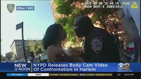 Nypd Releases Body Cam Of Harlem Altercation Youtube