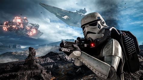 Star Wars Stormtrooper Attacking 4k Hd Wallpapers Hd Wallpapers Id