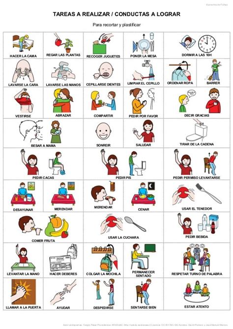 Pictogramas Para Niños Autistas Para Imprimir