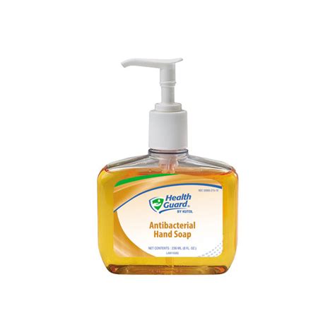 Kutol 5019 Health Guard Antibacterial Lotion Hand Soap 8 Oz Pump Bottle