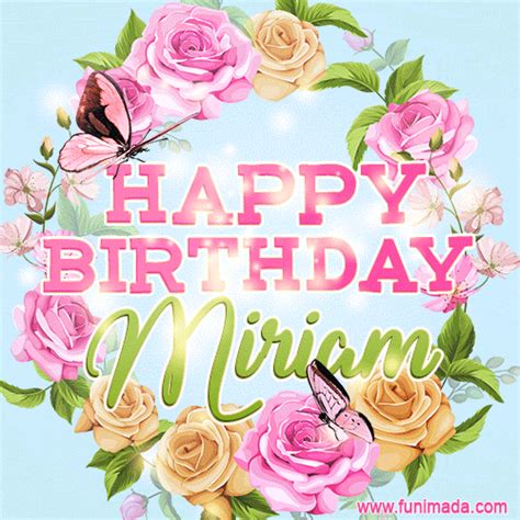 Happy Birthday Miriam S