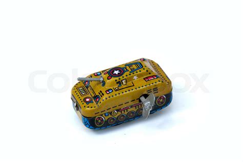 Tin Toy Stock Image Colourbox