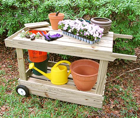 Create A Unique Place To Grow With These Free Potting Bench Plans Bhg