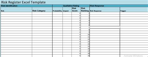 Risk Register Template Excel A Guide To Risk Register Excel Template Images And Photos Finder