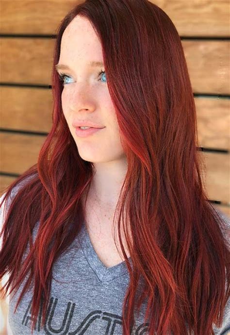 For extra care, put on an intensive care mask once a week and leave it on for about 10 to 15 minutes. 63 Yummy Burgundy Hair Color Ideas: (Burgundy Hair Dye)