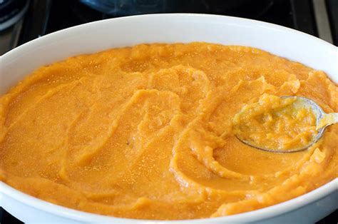 As you slice them, submerge them in cold water and set aside. Pioneer Woman's Sweet Potatoes Recipe | Serious Eats