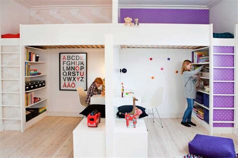 Childrens Shared Bedrooms Loft Bunk Beds Kids Bunk Beds Bunks Kura