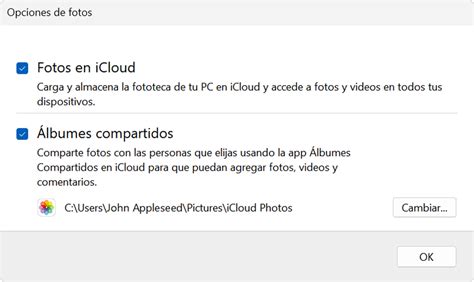 C Mo Configurar Y Usar Fotos De Icloud En Una Pc Con Windows Soporte