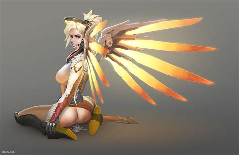 Overwatch Mercy By Brozeks Hentai Foundry