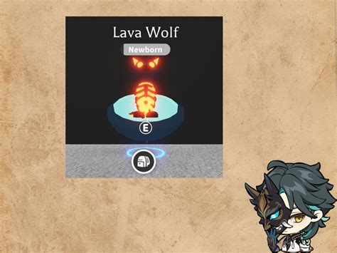 Legendary Lava Wolf New Update In Adopt Me Video Gaming Gaming