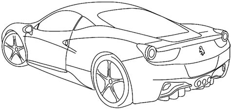 Desenhos De Ferrari Para Colorir Dicas Pr Ticas