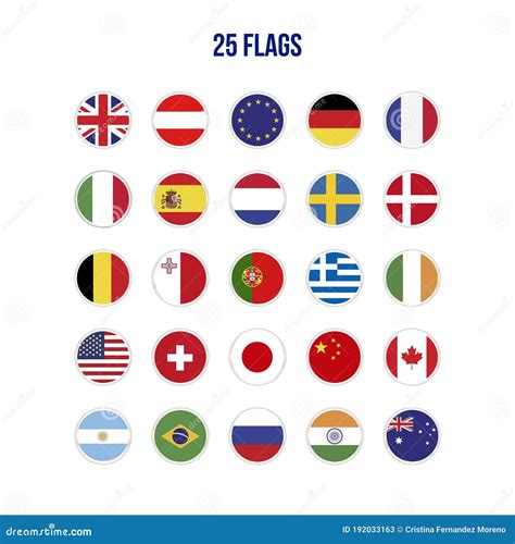 Round National Flags World Countrie World Country Flags Countries Images