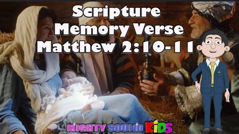 Matthew 210 ‬11 Scripture Memory Verse Mighty Sound Kids