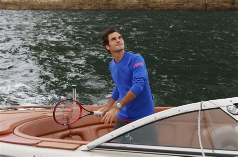 Roger Federer Played Tennis Against Lleyton Hewitt On A Speedboat For