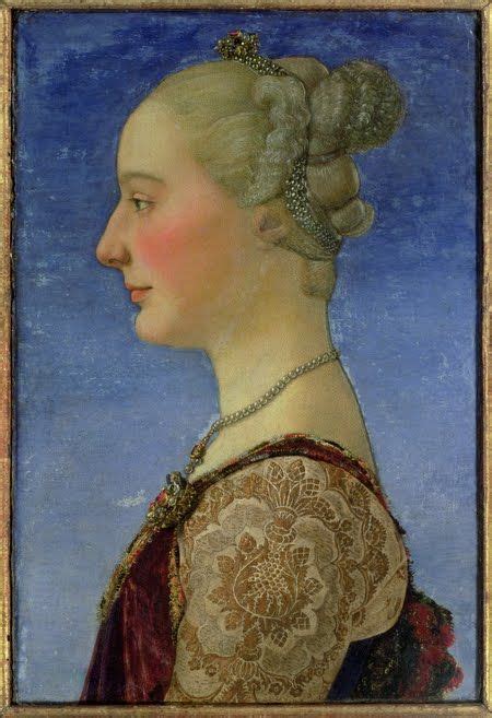 Antonio Del Pollaiuolo Portrait Of A Lady 15th Century Art Of The
