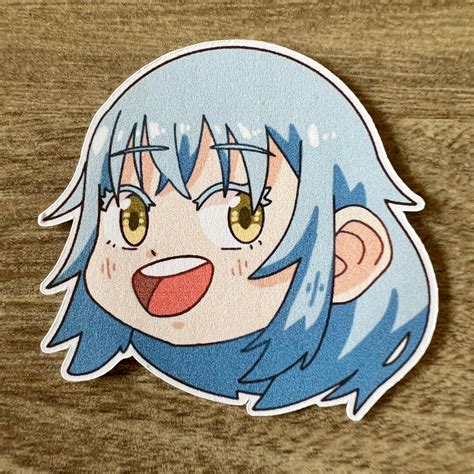 Tensura Anime Stickers Die Cut Rimuru Veldora Milim Cheekytweethart