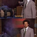 Referencing 'the eric andre show,' the meme is for refusing to take the blame for messing up. Eric Andre Why would _ do this Meme Generator - Imgflip