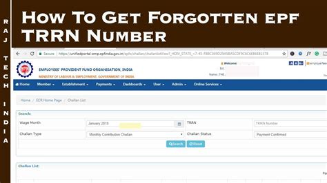 How to calculate epf contribution. How To Get EPF TRRN Number - YouTube