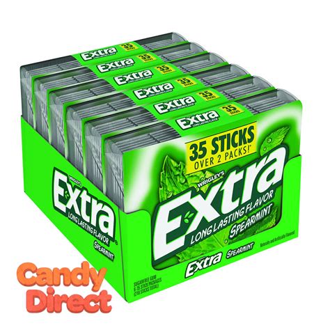 Extra Gum Spearmint Mega Pack 413oz 6ct