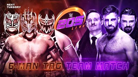 Six Man Tag Team Match Announced For Next Weeks 205 Live Wrestling