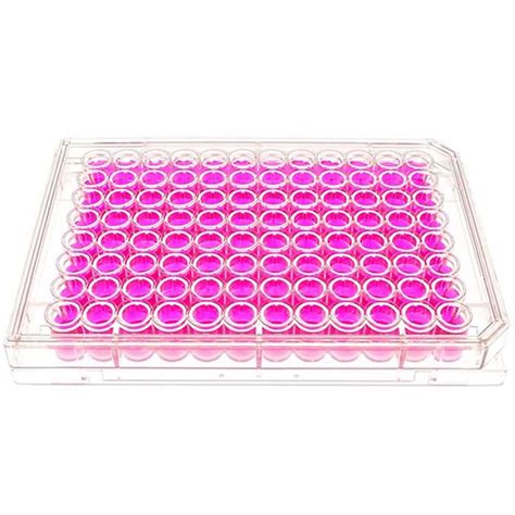 China Medical Lab Plastic Sterile 96 Well Cell Culture Plate