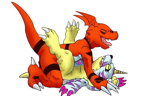 Rule 34 Digimon Domination Gabumon Gay Guilmon Kinglom Male Sex. 