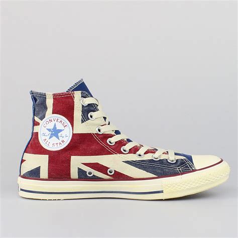 Die flagge wird in ihrer heutigen form. CONVERSE ALL STAR CHUCKS HI UK FLAG UNION JACK FLAGGE ...