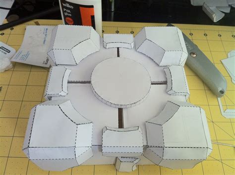 How To Make A Companion Cube From Portal