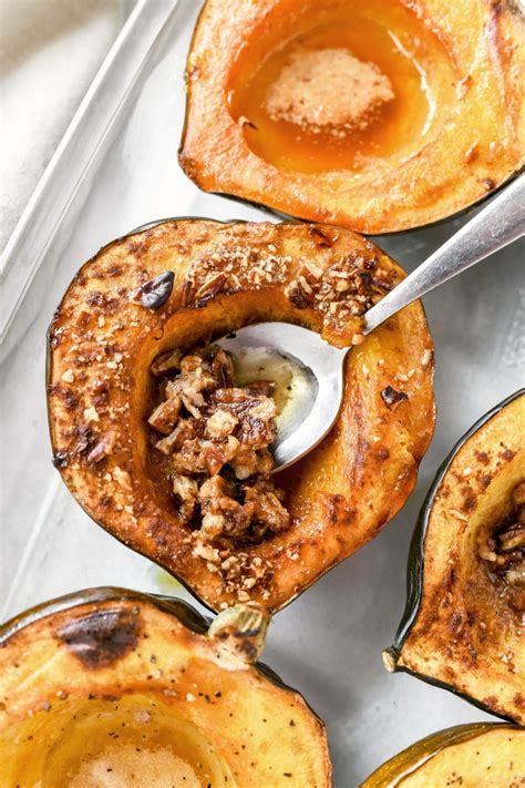 Sweet Delicious Oven Baked Acorn Squash Recipes Savvy Saving Couple