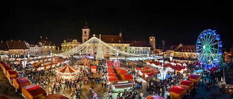 S a deschis târgul de Crăciun de la Sibiu ediția 2022