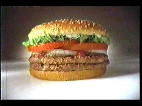 Burger king introduces its new big king hamburger, 1997. 90s TV Ads Burger King 1997 - YouTube