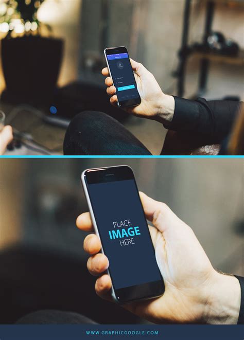 Free Executive Smartphone In Hand Mockup Psd Izdownload