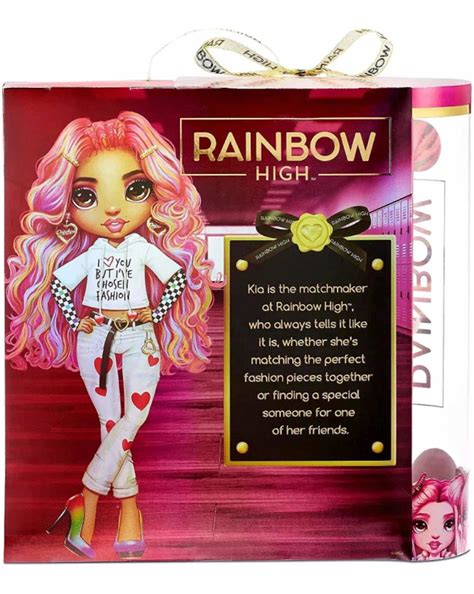Rainbow High Kia Hart Fashion Doll Envío Gratis