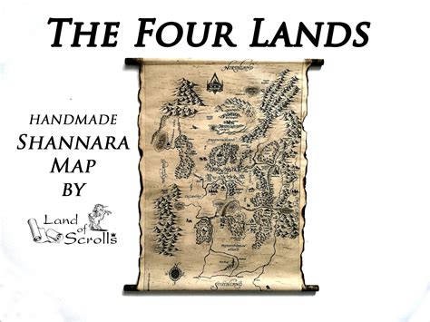 Shannara Map The Four Lands Map The Shannara Chronicles Map The