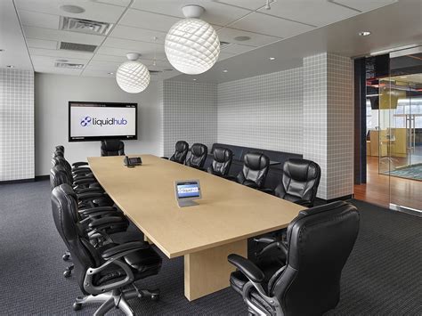Liquidhubs Meeting Room Has A Calm Atmosphere Where Employees Can