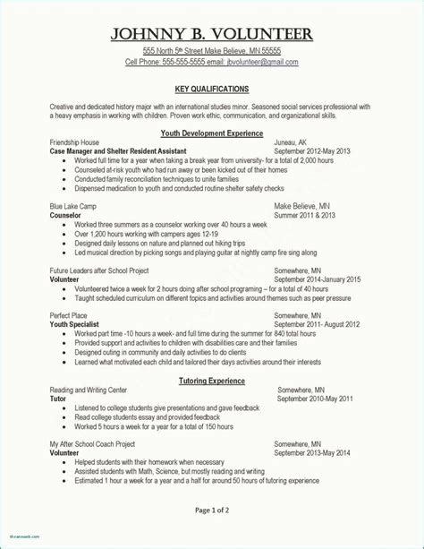Basic Resume Examples For Part Time Jobs Entry Level Esthetician