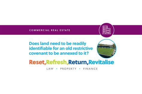 Does Land Need To Be Readily Identifiable For An Old Restrictive