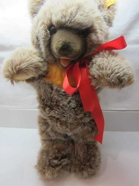 Vintage 1961 Zotty Steiff Teddy Bear Open Mouth